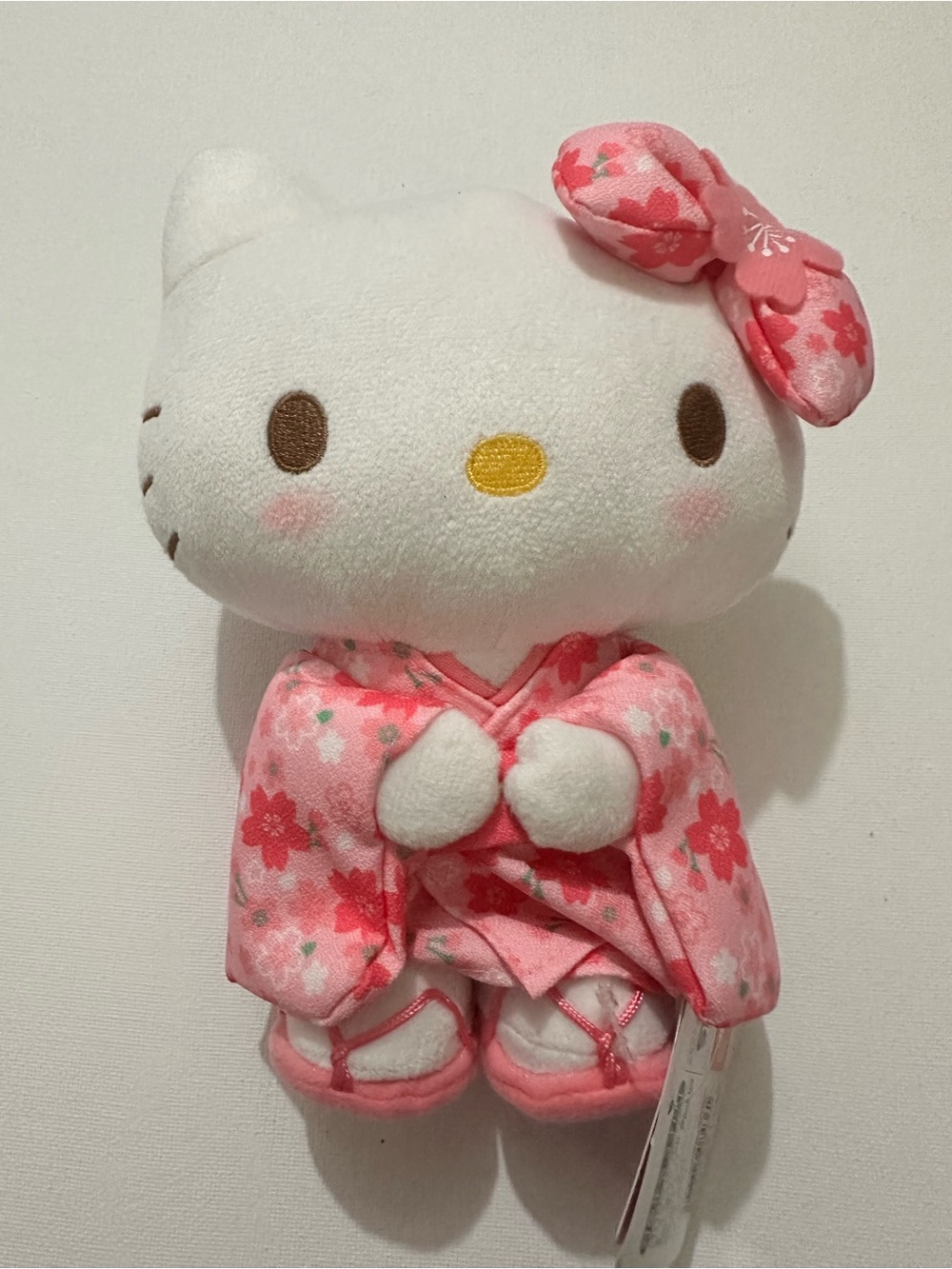 Sanrio Hello Kitty Hello Kitty Plush Toy (Sakura Kimono) From Japan NWT - Picture 4 of 13